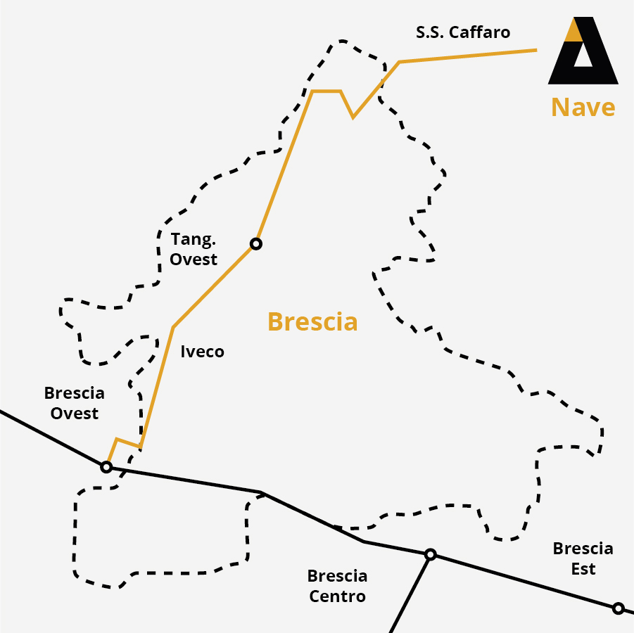 Brescia map